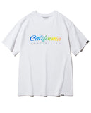 セイントペイン(SAINTPAIN)  SP CALIFORNIA RAINBOW TEE-WHITE