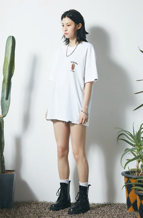 セイントペイン(SAINTPAIN)  SP 2X GUADALUPE TEE-WHITE