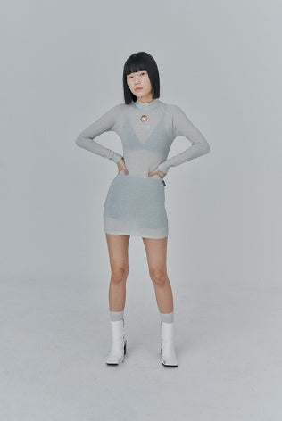 オージーオーディー(OZOD) GLAM ONE-PIECE_silver