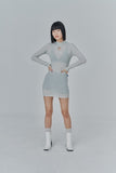 オージーオーディー(OZOD) GLAM ONE-PIECE_silver
