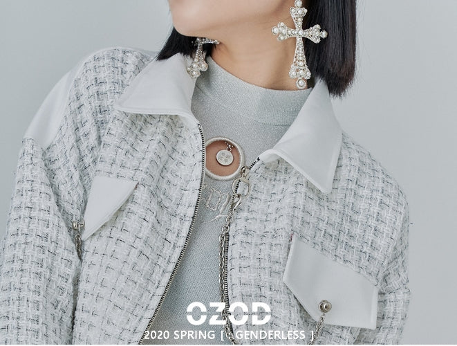 オージーオーディー(OZOD) GLAM ONE-PIECE_silver