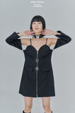 オージーオーディー(OZOD) SUIT ONE-PIECE_black