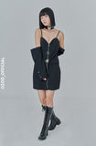 オージーオーディー(OZOD) SUIT ONE-PIECE_black