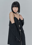 オージーオーディー(OZOD) SUIT ONE-PIECE_black
