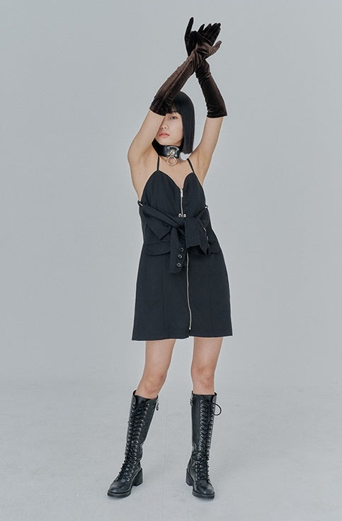 オージーオーディー(OZOD) SUIT ONE-PIECE_black