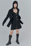 オージーオーディー(OZOD) SUIT ONE-PIECE_black