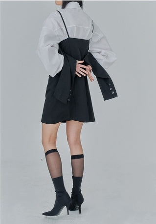 オージーオーディー(OZOD) SUIT ONE-PIECE_black