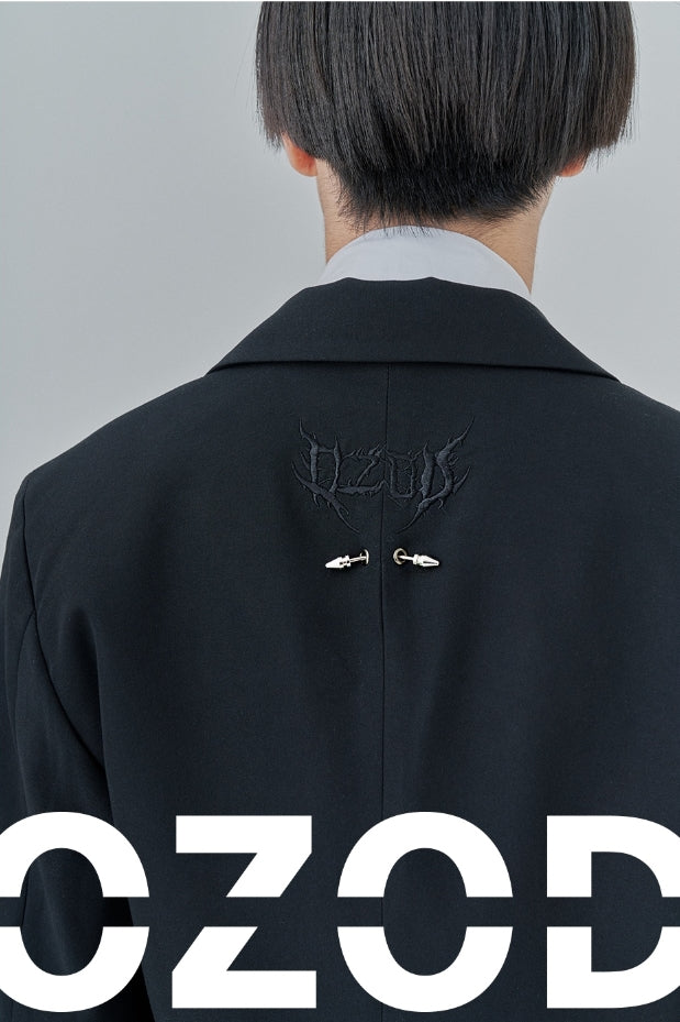 オージーオーディー(OZOD) PIERCING BLAZER_black