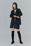 オージーオーディー(OZOD) PIERCING BLAZER_black