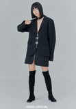 オージーオーディー(OZOD) PIERCING BLAZER_black