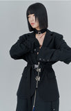 オージーオーディー(OZOD) PIERCING BLAZER_black