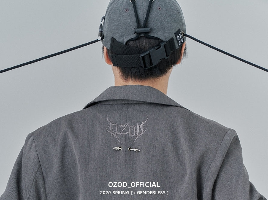 オージーオーディー(OZOD) PIERCING BLAZER_gray