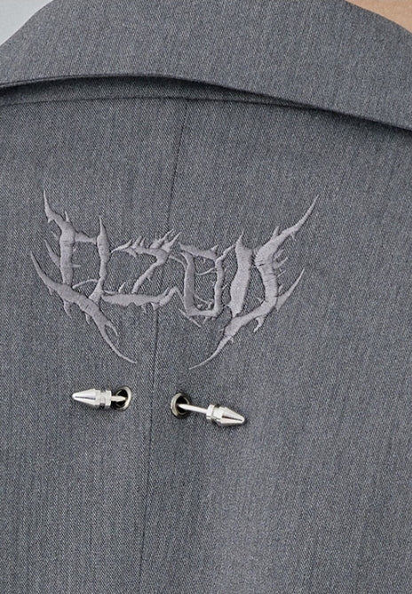 オージーオーディー(OZOD) PIERCING BLAZER_gray