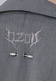 オージーオーディー(OZOD) PIERCING BLAZER_gray