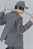 オージーオーディー(OZOD) PIERCING BLAZER_gray