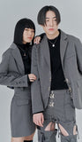 オージーオーディー(OZOD) PIERCING BLAZER_gray