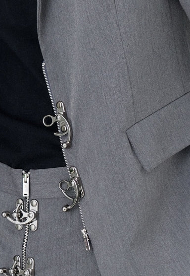 オージーオーディー(OZOD) PIERCING BLAZER_gray