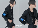 オージーオーディー(OZOD) CROP BLAZER_black
