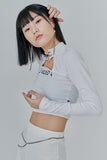 オージーオーディー(OZOD) SQUARE NECK TOP_white