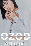 オージーオーディー(OZOD) SQUARE NECK TOP_white