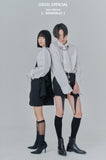オージーオーディー(OZOD) CHAIN BIG SHIRTS_white