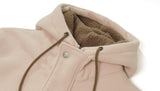 ダブルユーブイプロジェクト(WV PROJECT) NC BOUCLE ANORAK HOODIE PEACH MJHD7363