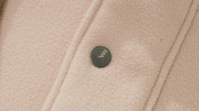 ダブルユーブイプロジェクト(WV PROJECT) NC BOUCLE ANORAK HOODIE PEACH MJHD7363