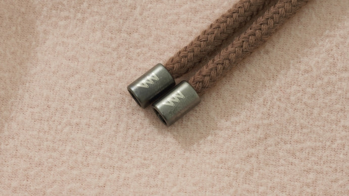 ダブルユーブイプロジェクト(WV PROJECT) NC BOUCLE ANORAK HOODIE PEACH MJHD7363