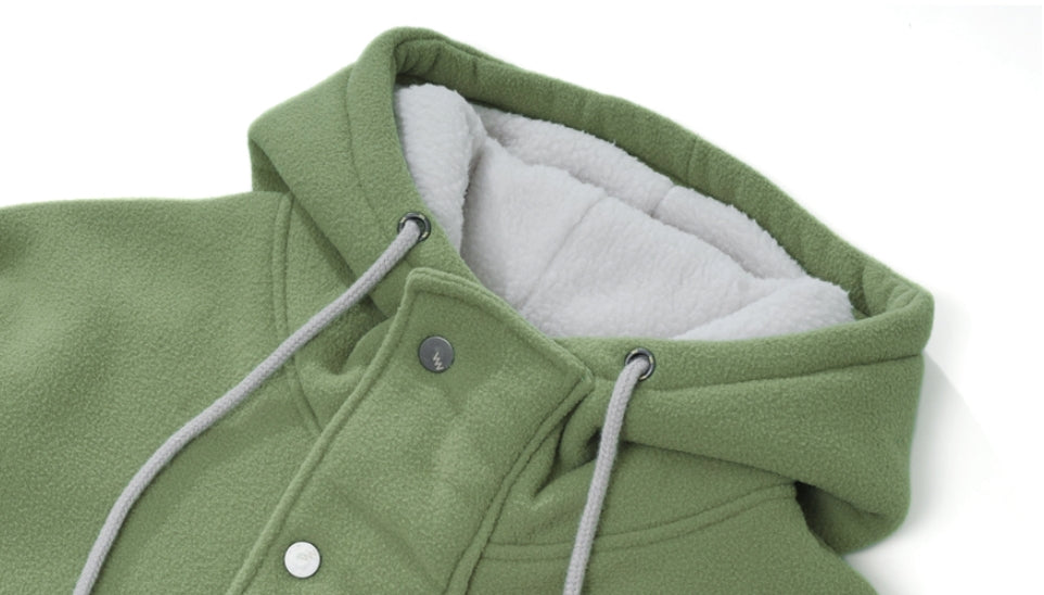 ダブルユーブイプロジェクト(WV PROJECT) NC BOUCLE ANORAK HOODIE OLIVE MJHD7363