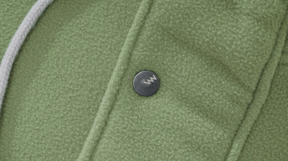 ダブルユーブイプロジェクト(WV PROJECT) NC BOUCLE ANORAK HOODIE OLIVE MJHD7363