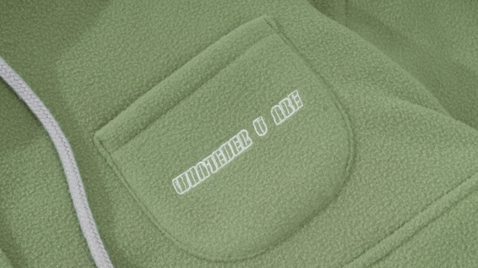 ダブルユーブイプロジェクト(WV PROJECT) NC BOUCLE ANORAK HOODIE OLIVE MJHD7363