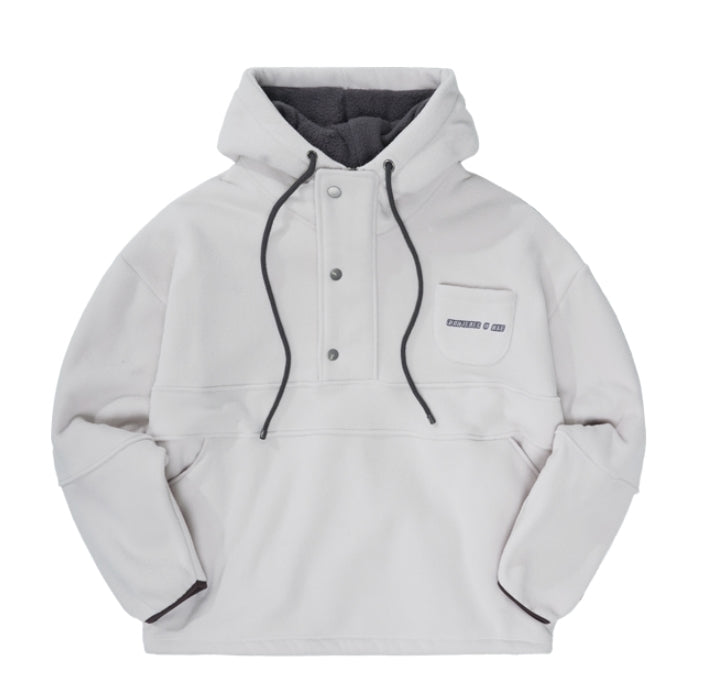 ダブルユーブイプロジェクト(WV PROJECT) NC BOUCLE ANORAK HOODIE LIGHT BEIGE MJHD7363