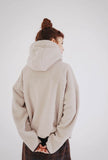 ダブルユーブイプロジェクト(WV PROJECT) NC BOUCLE ANORAK HOODIE LIGHT BEIGE MJHD7363