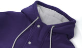 ダブルユーブイプロジェクト(WV PROJECT) NC BOUCLE ANORAK HOODIE VIOLET MJHD7363