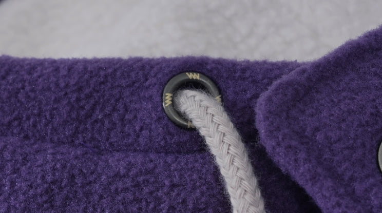 ダブルユーブイプロジェクト(WV PROJECT) NC BOUCLE ANORAK HOODIE VIOLET MJHD7363