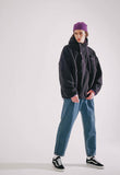 ダブルユーブイプロジェクト(WV PROJECT) NC BOUCLE ANORAK HOODIE BLACK MJHD7363