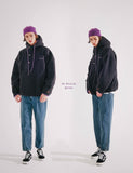 ダブルユーブイプロジェクト(WV PROJECT) NC BOUCLE ANORAK HOODIE BLACK MJHD7363