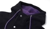 ダブルユーブイプロジェクト(WV PROJECT) NC BOUCLE ANORAK HOODIE BLACK MJHD7363