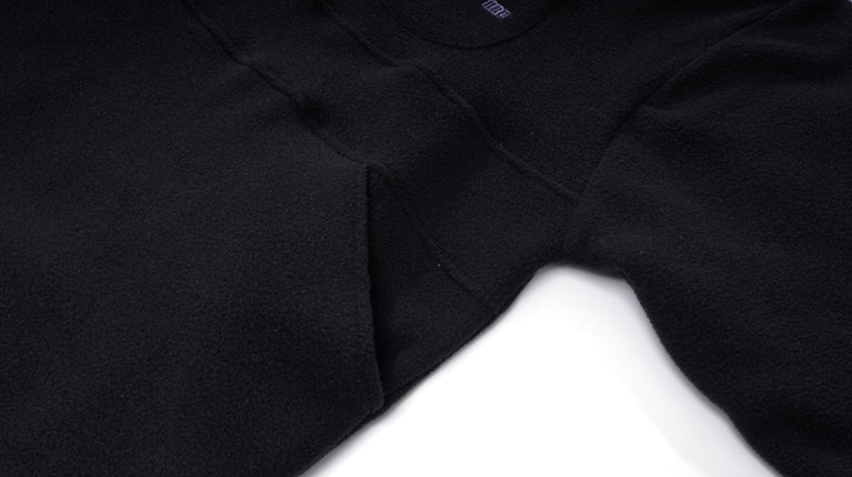 ダブルユーブイプロジェクト(WV PROJECT) NC BOUCLE ANORAK HOODIE BLACK MJHD7363