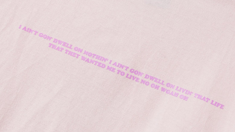 ダブルユーブイプロジェクト(WV PROJECT) LAZY SHORT SLEEVE SOFT CORAL JJST7379