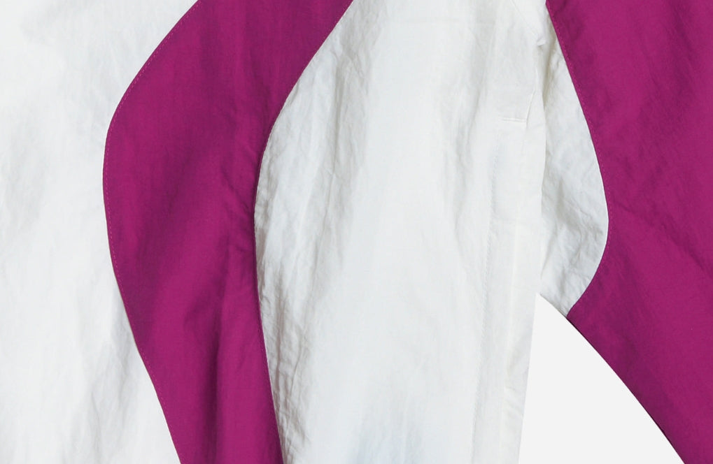 アクメドラビ(acme' de la vie) ADLV RETRO TRACK JACKET WHITE
