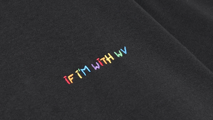 ダブルユーブイプロジェクト(WV PROJECT) IFRAIN SHORT SLEEVE T-SHIRT BLACK MJST7383