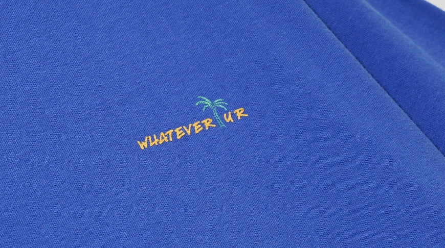 ダブルユーブイプロジェクト(WV PROJECT) HOLYDAYS SHORT SLEEVE T-SHIRT BLUE MJST7376