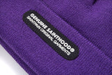 セイントペイン(SAINTPAIN) SP LOGO WATCH CAP-PURPLE