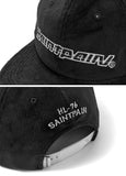 セイントペイン(SAINTPAIN) SP CORDUROY LOGO CAP-BLACK