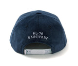 セイントペイン(SAINTPAIN) SP CORDUROY CIRCLE LOGO CAP-NAVY