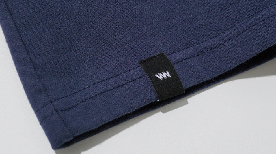 ダブルユーブイプロジェクト(WV PROJECT) Couch SHORT SLEEVE T-SHIRT NAVY SYST7377