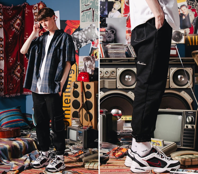 ダブルユーブイプロジェクト(WV PROJECT) Jake cargo jogger pants Black JJLP7269