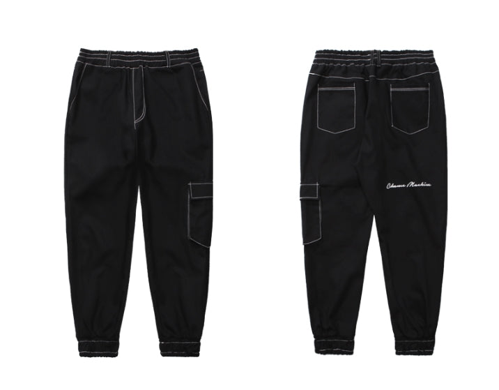 ダブルユーブイプロジェクト(WV PROJECT) Jake cargo jogger pants Black JJLP7269