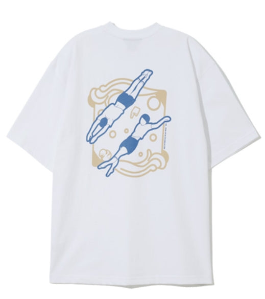ダブルユーブイプロジェクト(WV PROJECT) Rest Short Sleeve T-shirt White SYST7387